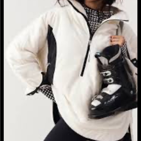 New Free people pullover fleece coat size S - Picture 6 of 7